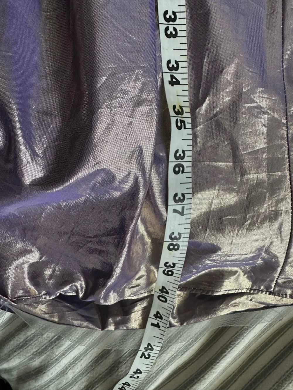 GUNNE SAX Jessica McClintock Purple Prom Gown 5 Iridescent 80s Bridgerton Formal - Picture 11 of 11